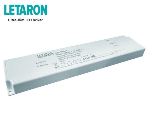 Letaron 12v Led 전원 공급 장치 초박형 LED 드라이버 클래스 2 보호