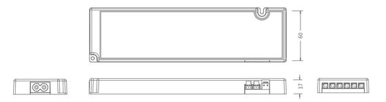 글로벌 100-240V 캐비닛 LED 드라이버, 레타론 글로벌 가구 LED 드라이버, CE/ENEC/UKCA/SAA/UL